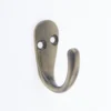 Basic Single Robe Hook - Antique Brass