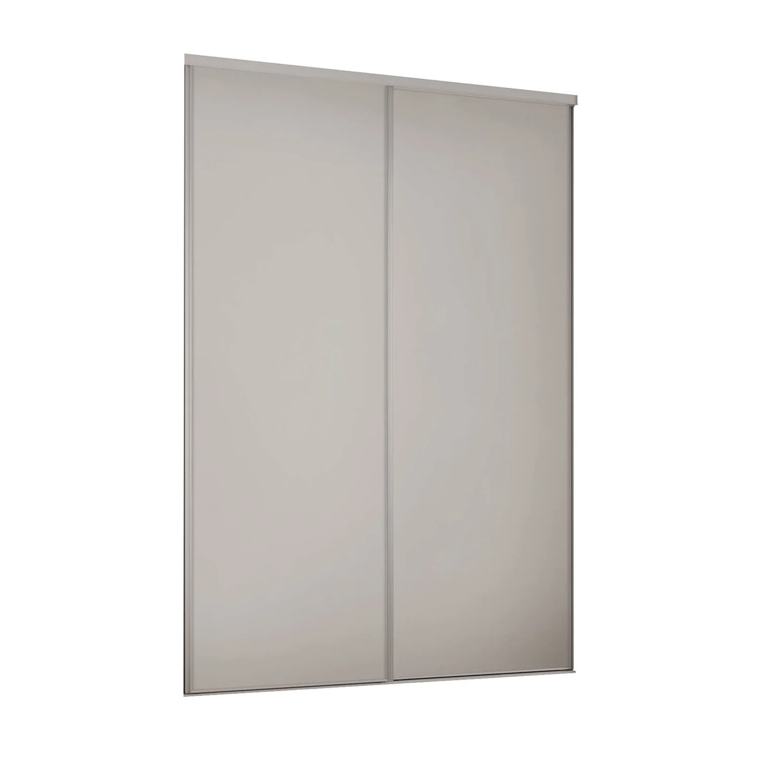 Classic 2 Door Sliding Wardrobe Kit Cashmere Panel (W)1489 X (H)2260mm