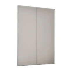 Classic 2 Door Sliding Wardrobe Kit Cashmere Panel (W)1793 X (H)2260mm