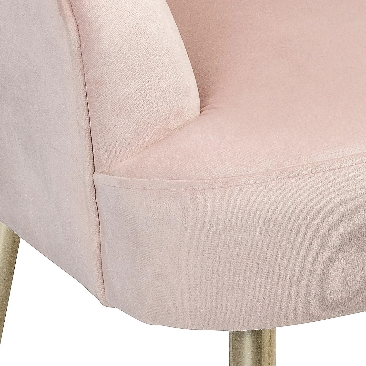Sophia Scallop Occasional Chair - Blush - Image 7