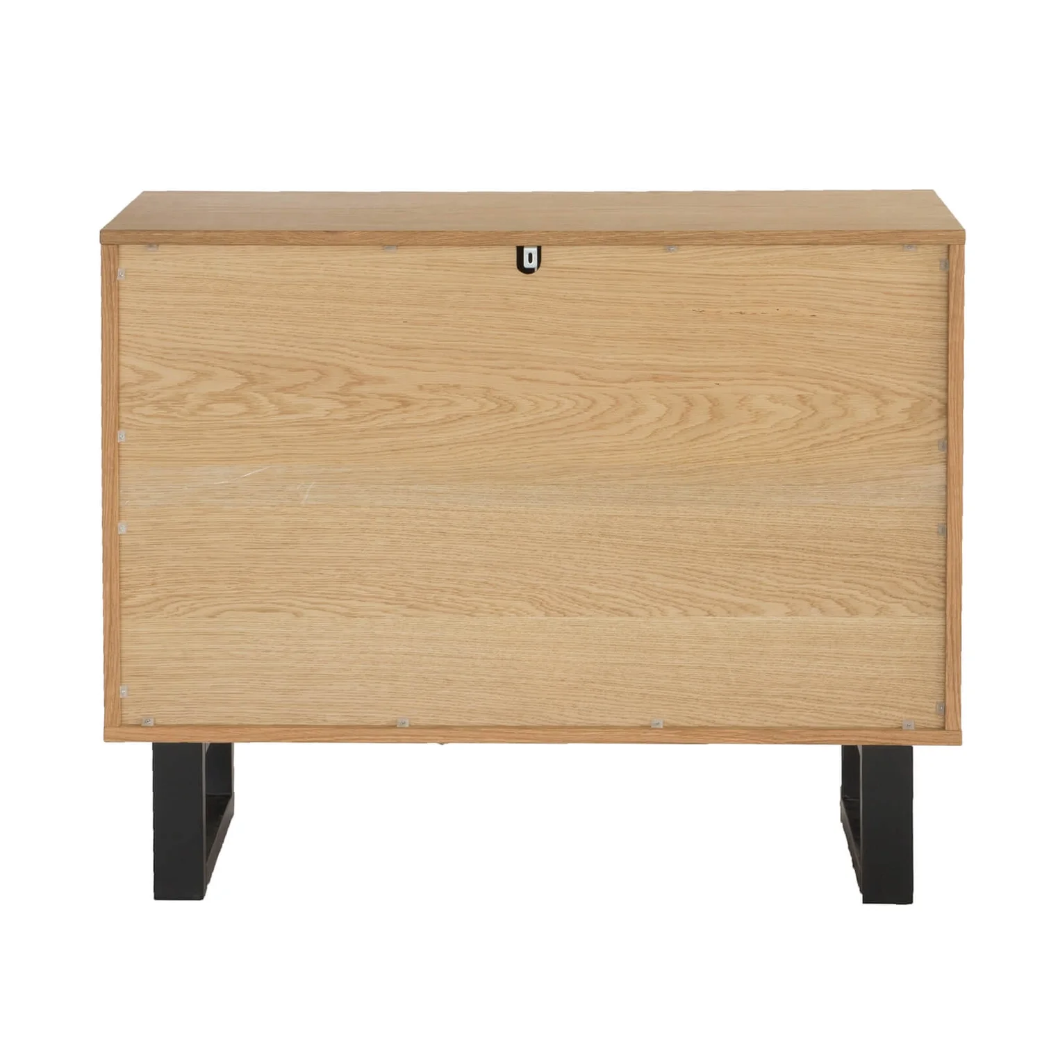 Skelby Herringbone Oak Sideboard - Image 7