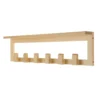 6 Beech Hook Shelf Combo