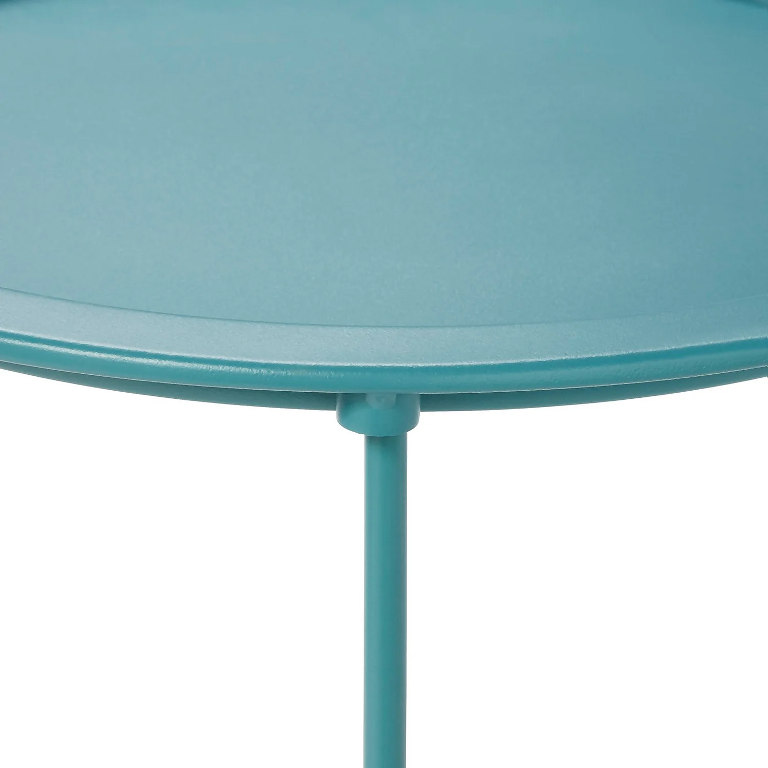 Folding Side Table Dark Teal - Image 8