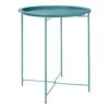 Folding Side Table Dark Teal