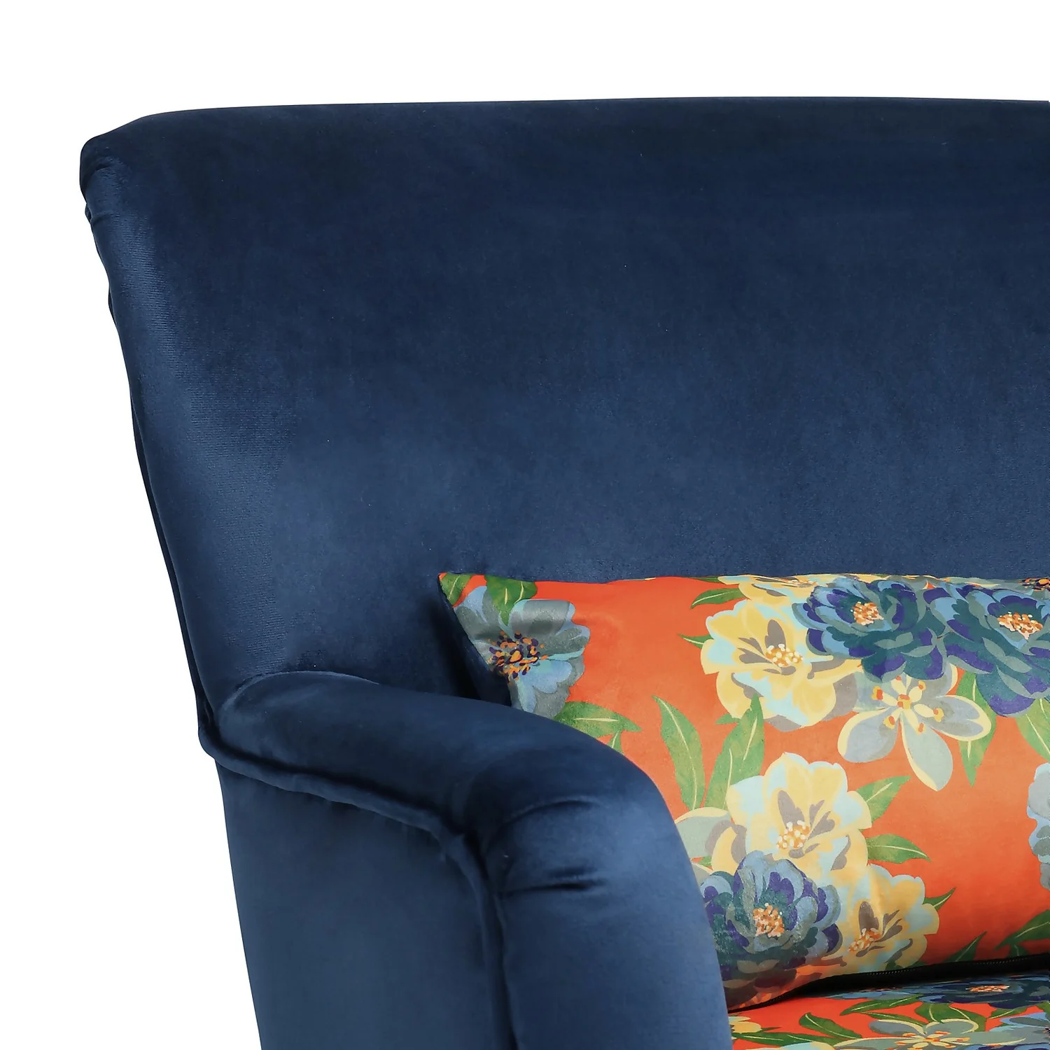 Flora Print Seat Armchair - Image 5