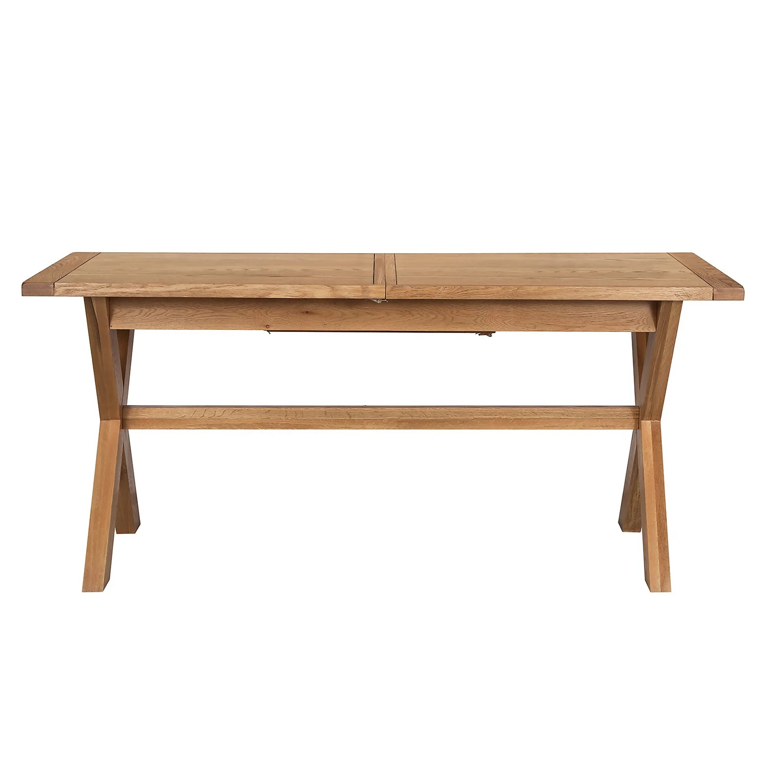 Hocombe 8-10 Seat Extending Dining Table - Oak - Image 3