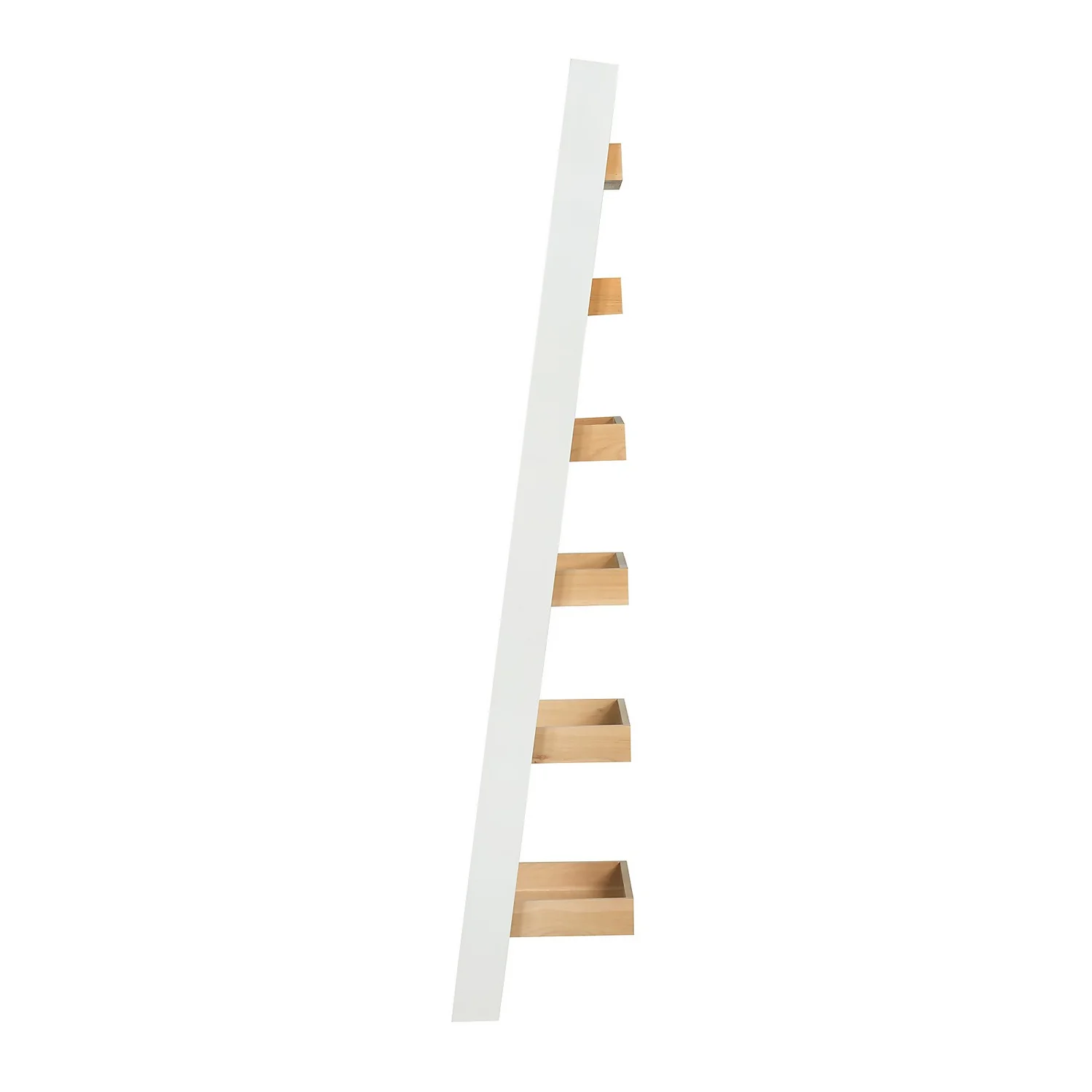 Ashstead Ladder Shelf - Oak & Ivory - Image 4