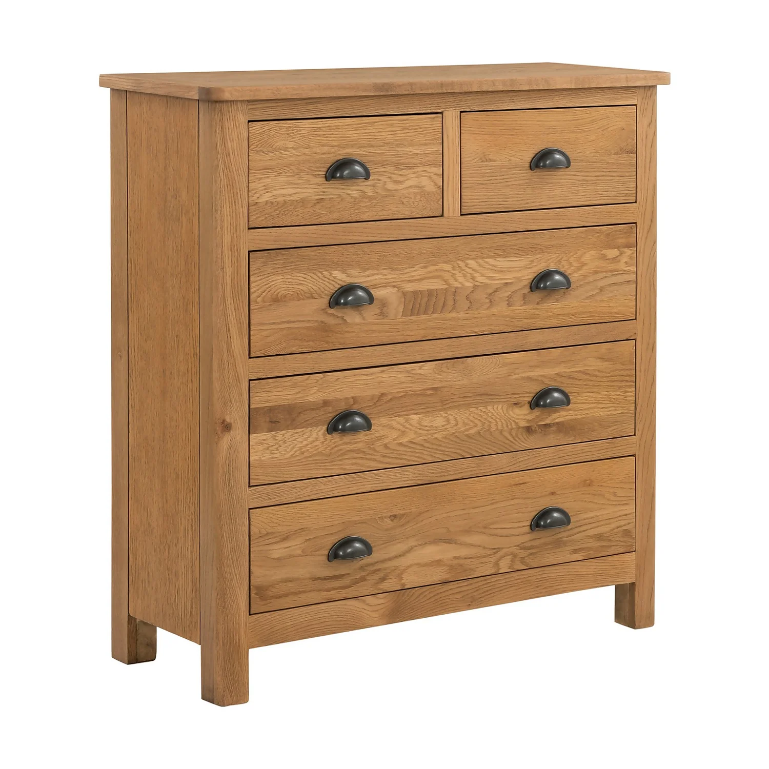 Norbury 5 Drawer Chest - Oak