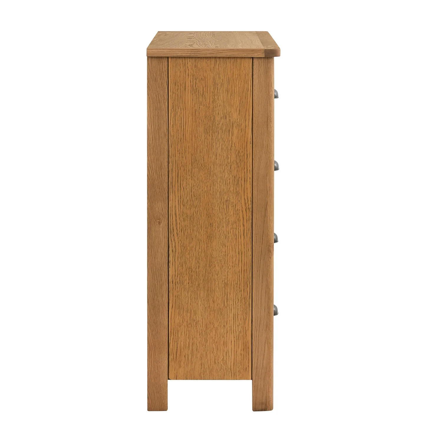 Norbury 5 Drawer Chest - Oak - Image 5