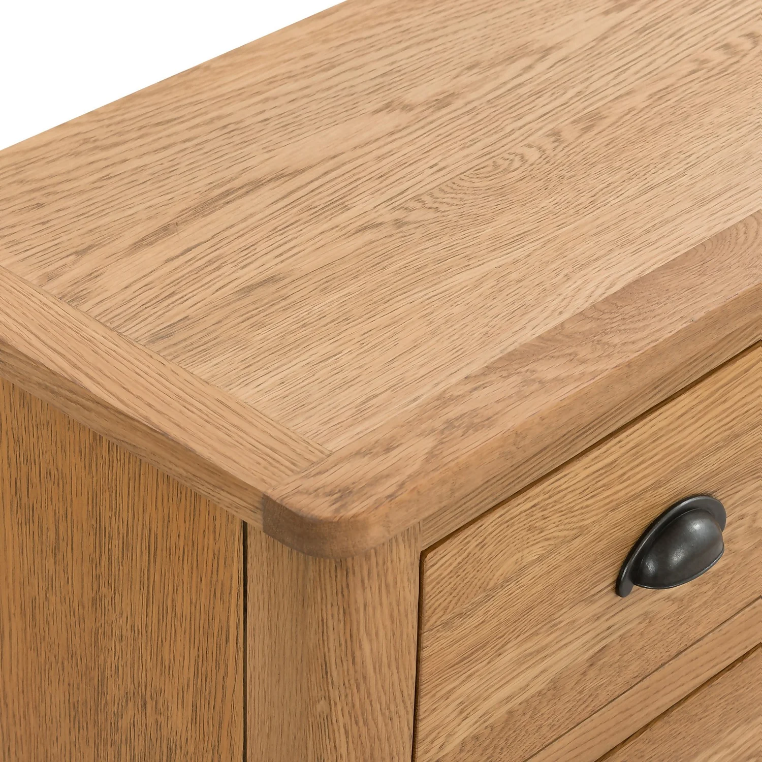 Norbury 5 Drawer Chest - Oak - Image 8