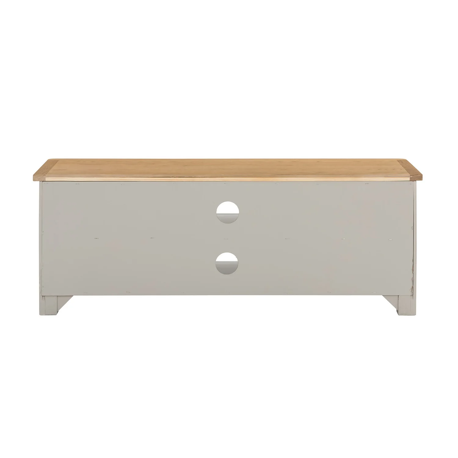 Norbury Wide TV Stand - Grey - Image 6