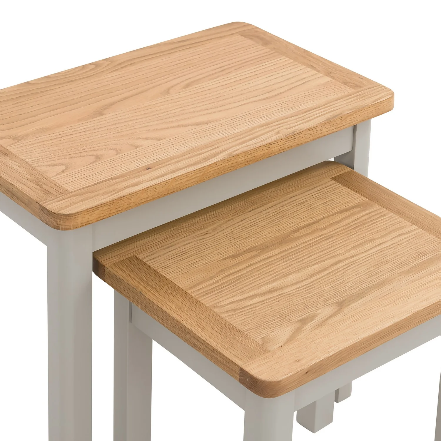 Norbury Nest Of 2 Tables - Grey - Image 4