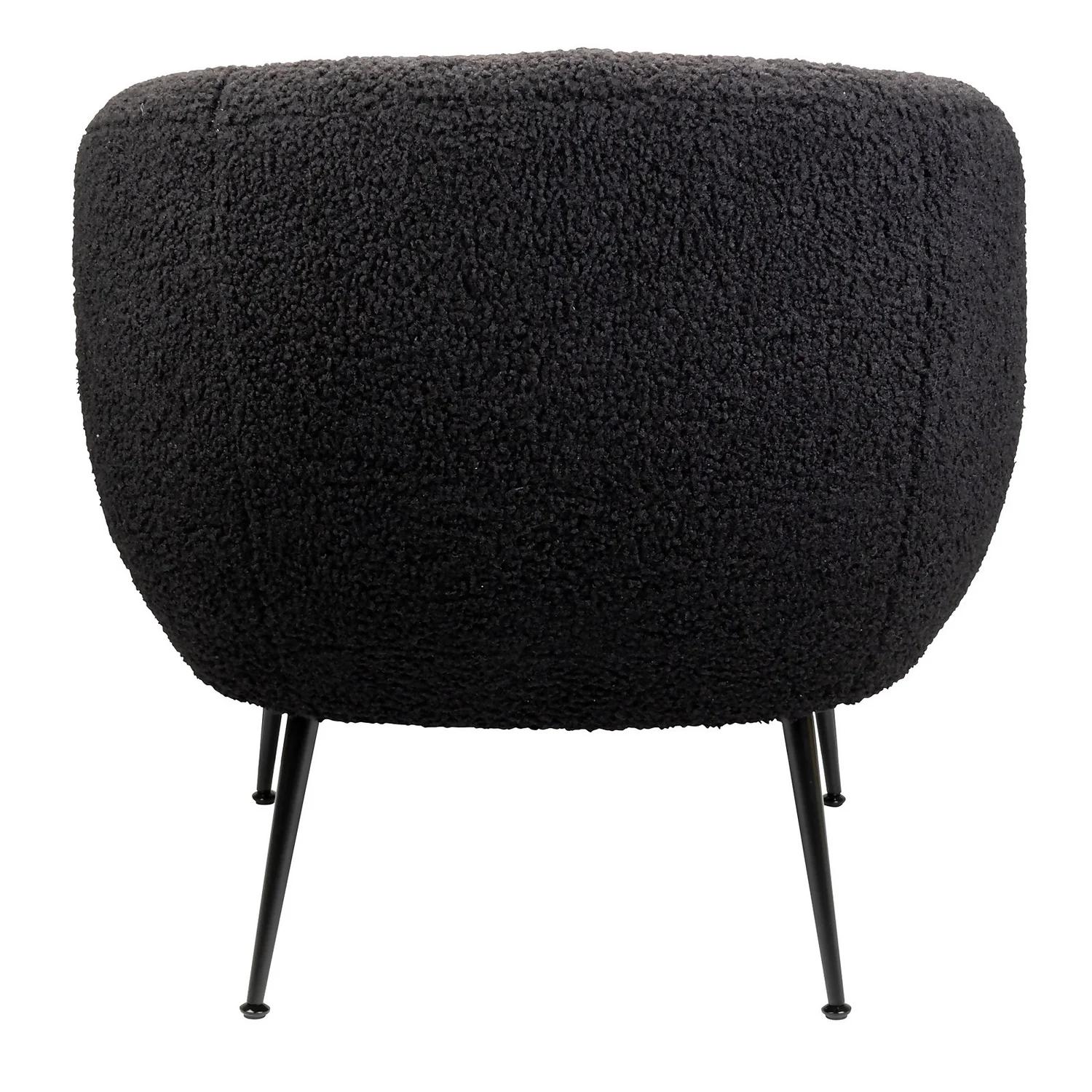 Tori Boucle Tub Chair - Black - Image 4