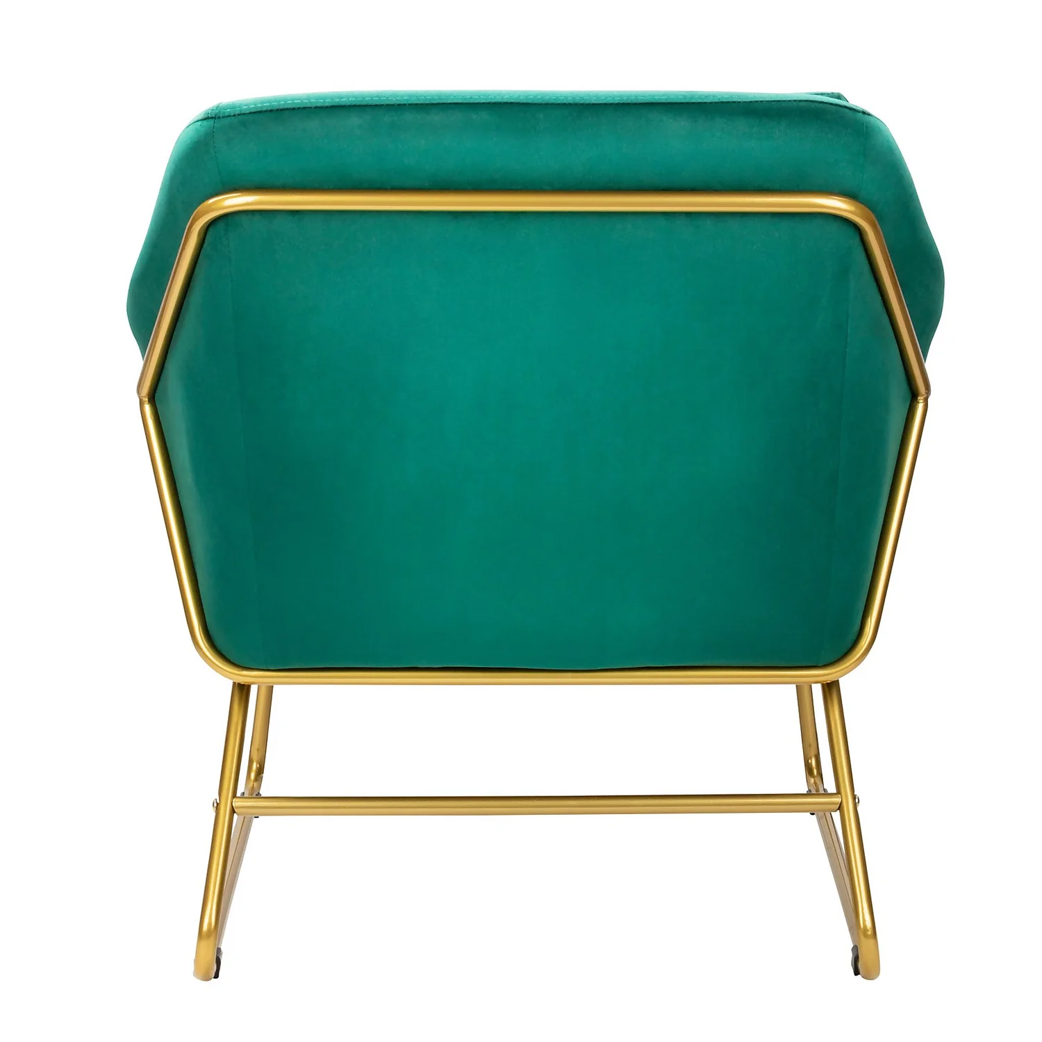 Evelyn Metal Frame Chair - Emerald - Image 5