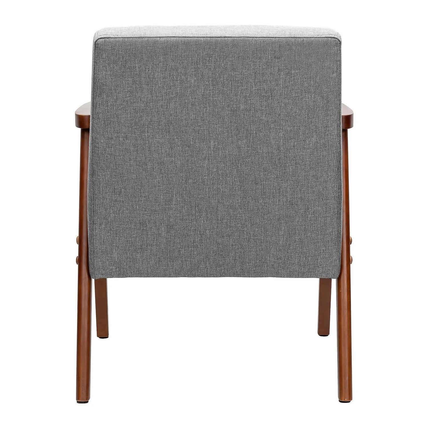 Alex Mid Century Armchair - Grey - Image 4